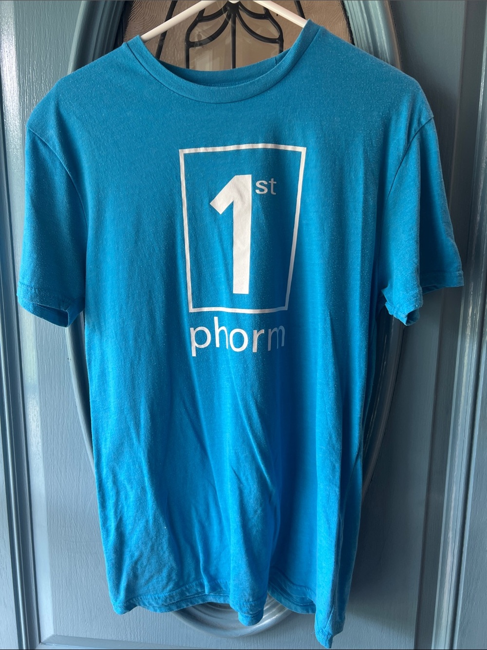 1stPhorm Teal Short Sleeve Graphic Tee